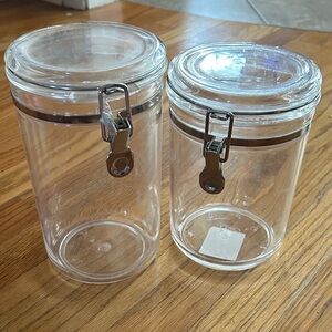 BOGO 2 Clear Storage Jars